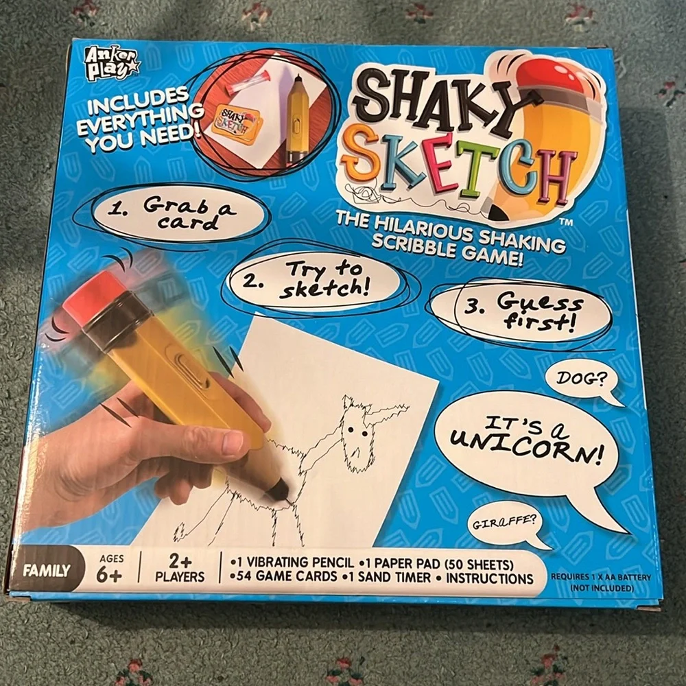 Shaky Sketch Game with Vibrating Pencil - Picture 2 of 5